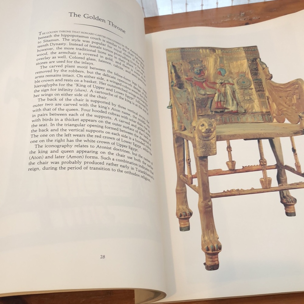 Egyptian Book Magazine Essay Text on Wonders of Tutankhamun - Picture 6 of 16